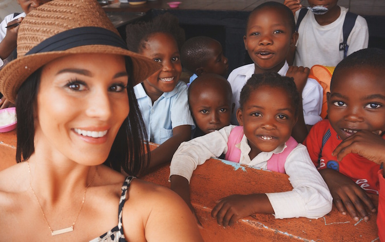 Christina Cindrich - Zambia School Children
