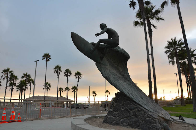 Surf Sculpture Huntington Beach